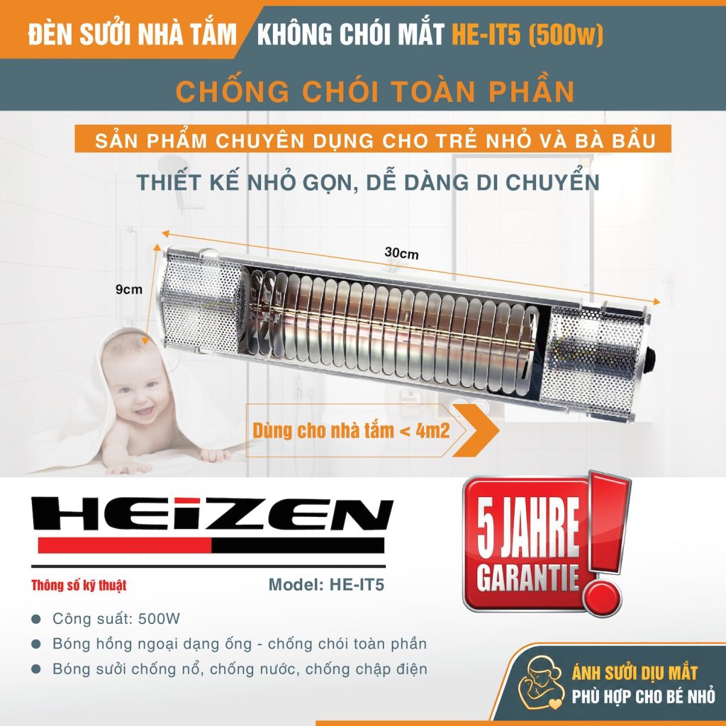 Đèn sưởi Heizen HEIT5