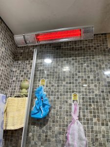 Đèn sưởi hồng ngoại chống chói mắt Heizen HEITR