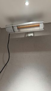 đèn sưởi hồng ngoại chống chói mắt Heizen