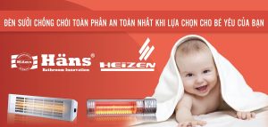 đèn sưởi hồng ngoại Heizen