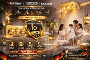 đèn sưởi nhà tắm loại nào tốt