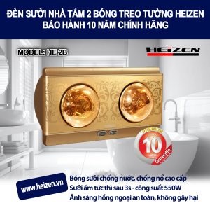 đèn sưởi nhà tắm có nên bật trước khi tắm không