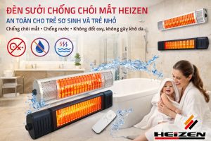 Đèn sưởi nhà tắm có gây chói mắt không? Tìm hiểu nguyên nhân và giải pháp chọn đèn chống chói an toàn cho gia đình.