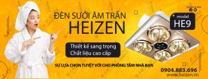 đèn sưởi có mùi khét