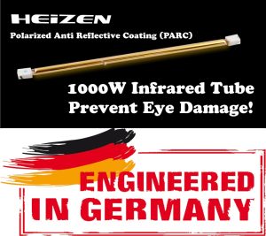 bóng hồng ngoại dạng ống vs dạng tròn