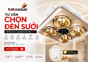 Tư vấn chọn đèn sưởi: 7 câu hỏi ra đúng model Heizen