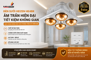 có nên mua đèn sưởi nhà tắm