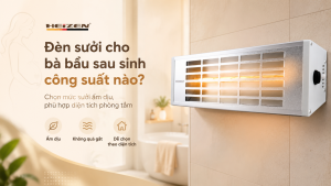 đèn sưởi cho trẻ sơ sinh