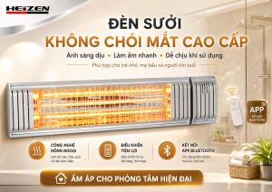 đèn sưởi hồng ngoại có hại mắt không
