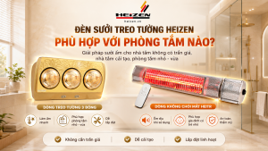 đèn sưởi treo tường Heizen